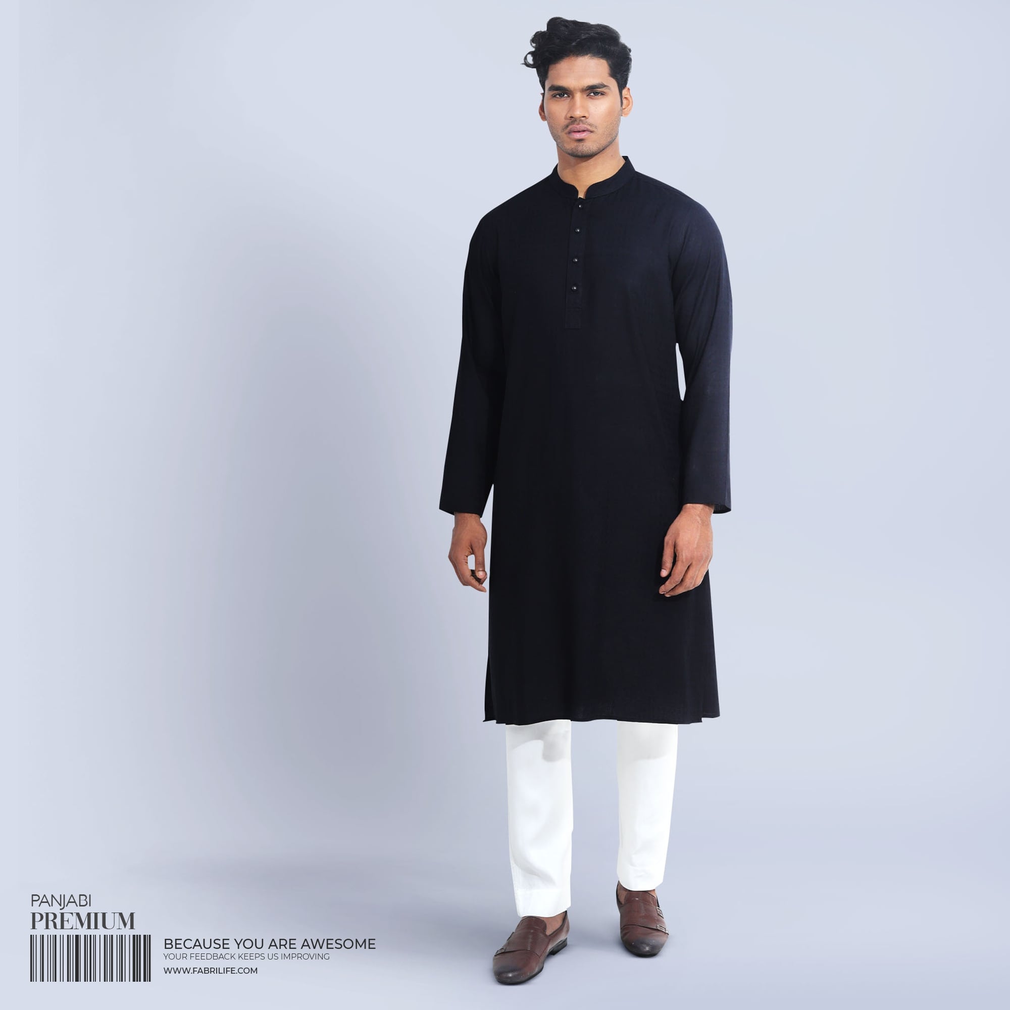 Mens smart look simple desing panjabi for men 2024